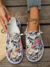 Autumn Halloween Rose Skull Loafers: Fashionable, Lightweight, and Comfortable Casual Sneakers