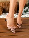 Elegant Hollow-Out High Heel Sandals - Chic French Style for Work & Play