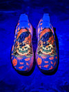 Pumpkin Patch Ghost Print Casual Athletic Sneakers: Lightweight & Comfortable