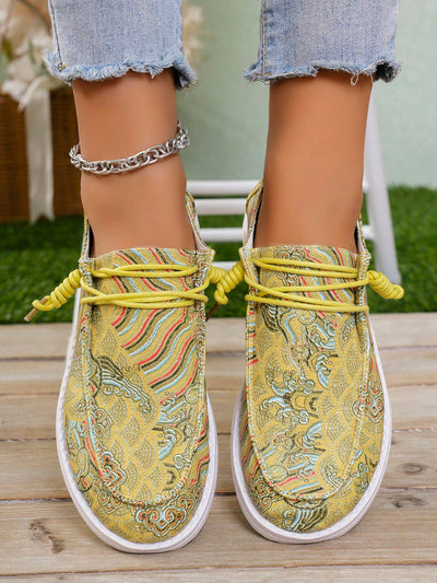 Cloud Print Casual Loafers: Stylish and Comfortable Shoes for Fall