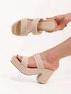 Summer Chic: 3D Flower Rope Wedge Sandals for Vacation and Casual Outfits