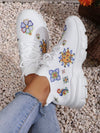 Elevate your style with our Sun Face Print Women's Fashionable Casual Sneakers! These sneakers are designed to embrace fun fashion with their unique sun face print, perfect for adding a touch of personality to any outfit. Crafted with comfort and style in mind, these sneakers are a must-have for any trend-setter.