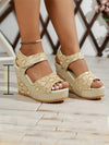 2024 Summer Collection: Euromerican Style High Heel Wedge Slippers for Women