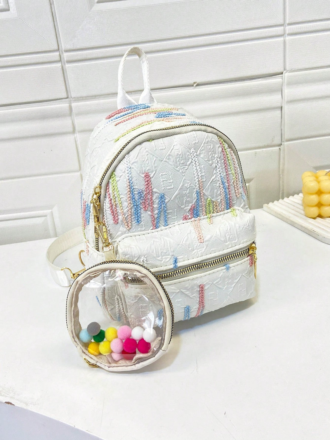 This stylish and versatile nylon backpack set is perfect for women and children to use in their daily lives. Its color block design adds a touch of fashion, while its durable nylon material ensures long-lasting use. Stay organized with multiple compartments and enjoy the ease of everyday functionality.
