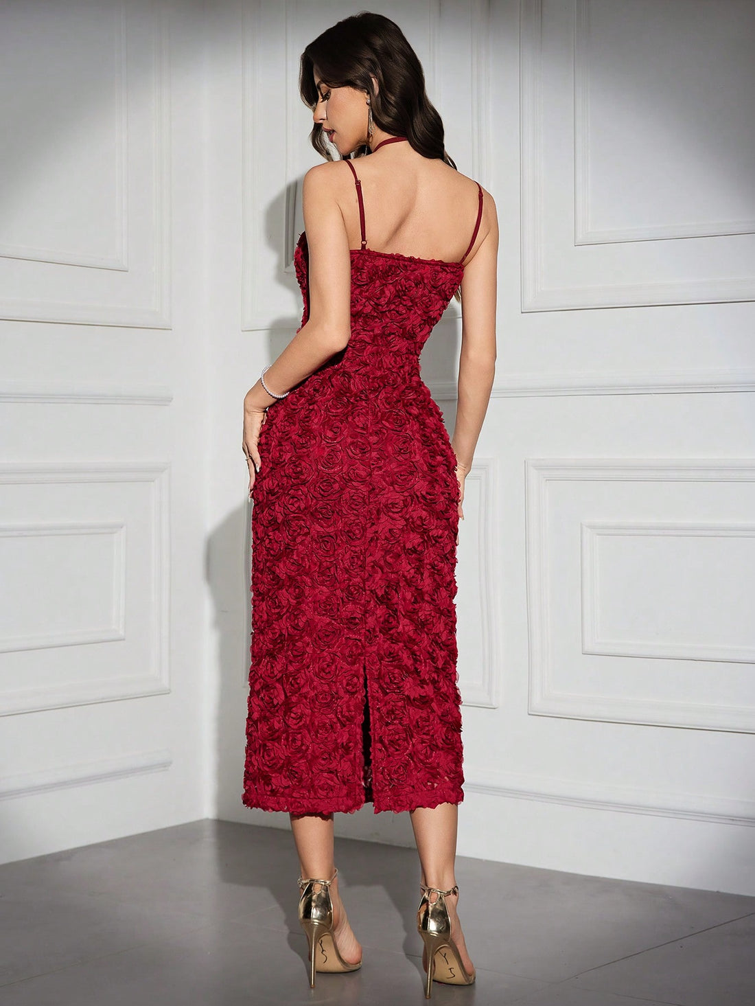 Effortlessly embody elegance in this Burgundy Tie-Shoulder Cami Dress. With its rich burgundy color and flattering tie-shoulder design, you'll exude confidence and style. A must-have for any wardrobe, this dress is perfect for any occasion. Make a statement with Burgundy Elegance!