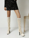 Breathe Easy in Summer Style: New Mesh Over-The-Knee Boots for Petite Women