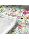 Chic Floral Print Blanket - Soft & Cozy Perfect for Travel, Sofa, Bed, or Office