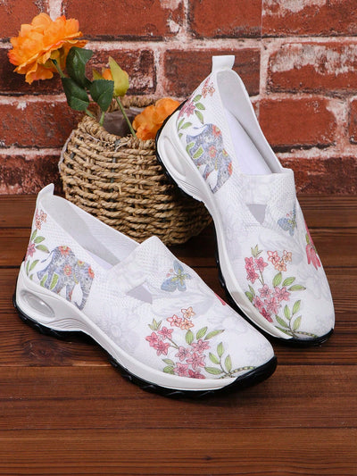 Stylish and Comfortable Women's Printed Sports Shoes - The Latest Fashion Must-Have