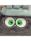 Fun and Whimsical Big-Eyed Cartoon Patterned Carpet: A Soft and Plush Decorative Rug for Every Room in Your Home