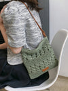 Chic Crochet Crossbody Bag: The Perfect Gift for Her Leisure Style