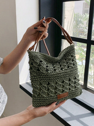 Chic Crochet Crossbody Bag: The Perfect Gift for Her Leisure Style