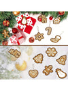 Cozy Rustic Charm: 24-Piece Wooden Christmas Tree Decorations Set