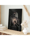 Embrace the Darkness: Skeleton Lover Canvas Wall Art for Home Decor