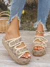 European & American Style Buckled Sandals: Lightweight and Anti-Slip