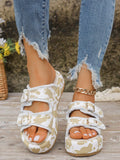 These European & American Style Buckled Sandals are both lightweight and anti-slip, making them the perfect choice for those looking for both style and functionality in their footwear. With their sleek design and secure buckle, these sandals will provide the comfort and stability you need for all your activities.