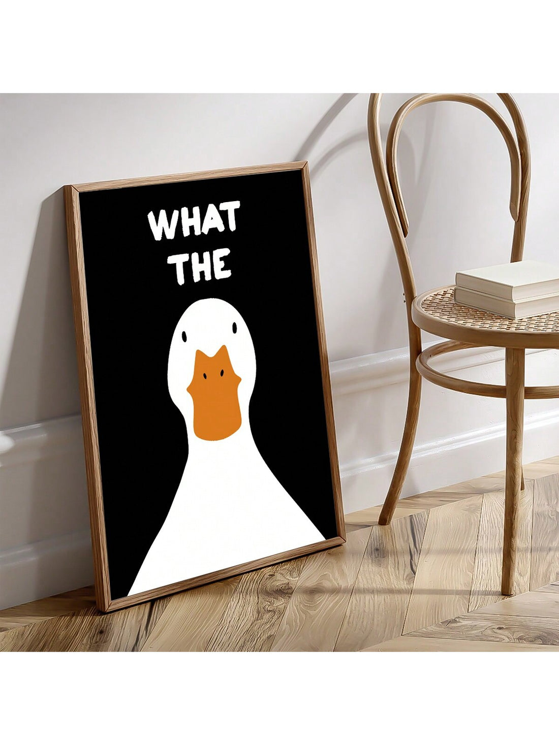 Introduce a playful touch to your bathroom decor with our Quirky Duck Print Canvas Art. This art piece is sure to bring a splash of pink and liven up your space. Made with high-quality canvas, it will be a fun and durable addition to your home.