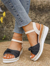 Step into Summer in Princess Style: Women's Wedge Heels Platform Sandals