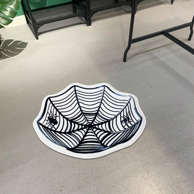 Personalized Thickened Carpet for Every Room in the Home with Spider Web Pattern Decor Rug