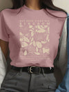 Faith & Flora: Graphic Summer Tee with Inspirational Matthew 6:33 Design