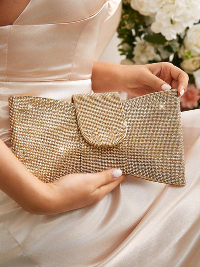 Luxe Glam Clutch: Elegant Evening Bag for Special Occasions