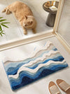 Whimsical Cartoon Floor Mat: A Playful Addition to Your Bathroom Decor