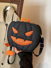 Pumpkin Punk: Steampunk Gothic Crossbody Bag for Teen Girls and College Students