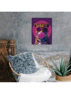 Bubble Gum Leopard - Abstract Canvas Painting for Bedroom Living Room Corridor Wall Art Decor