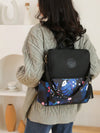 Autumn Breeze Nylon Backpack for Women - Stylish and Practical for Any Occasion