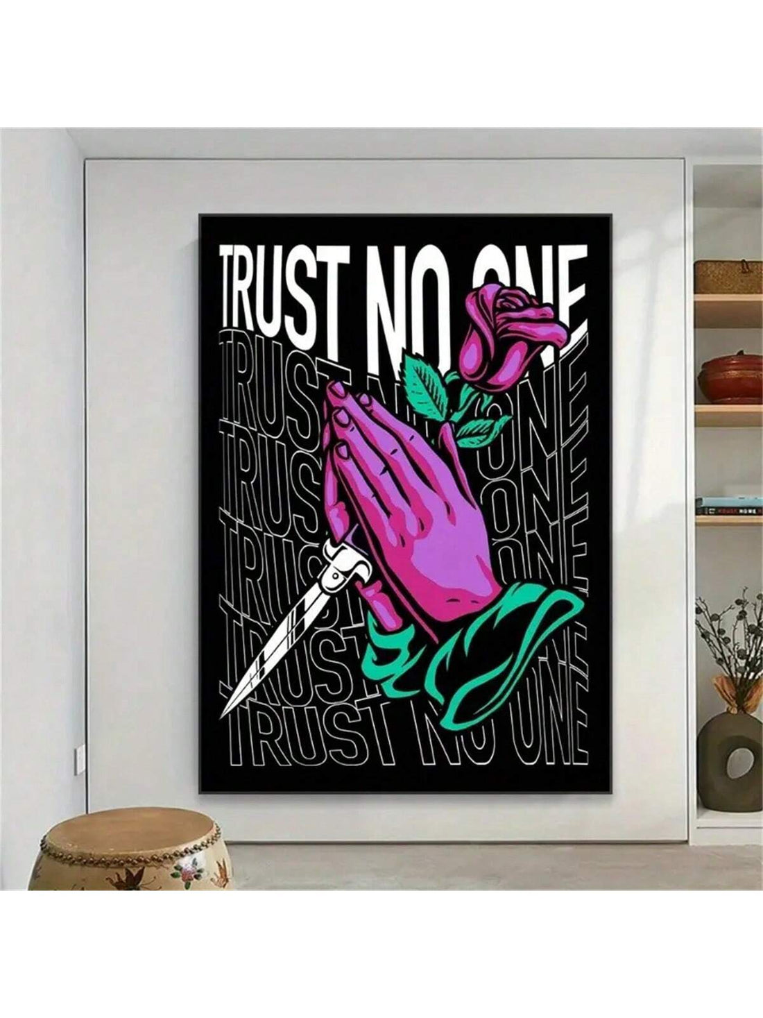 Add a touch of elegance to any room with our Enchanting Purple Rose Canvas Poster. This stunning wall art features a vibrant purple rose, bringing a sense of beauty and enchantment to your space. Made with high-quality canvas, it is the perfect addition to any home or office.