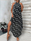 Floral Breeze Halter Neck Dress: Embrace Summer with Style