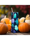 Spooky Vibes Stainless Steel Tumbler: Keep Your Drinks Hot or Cold in Style