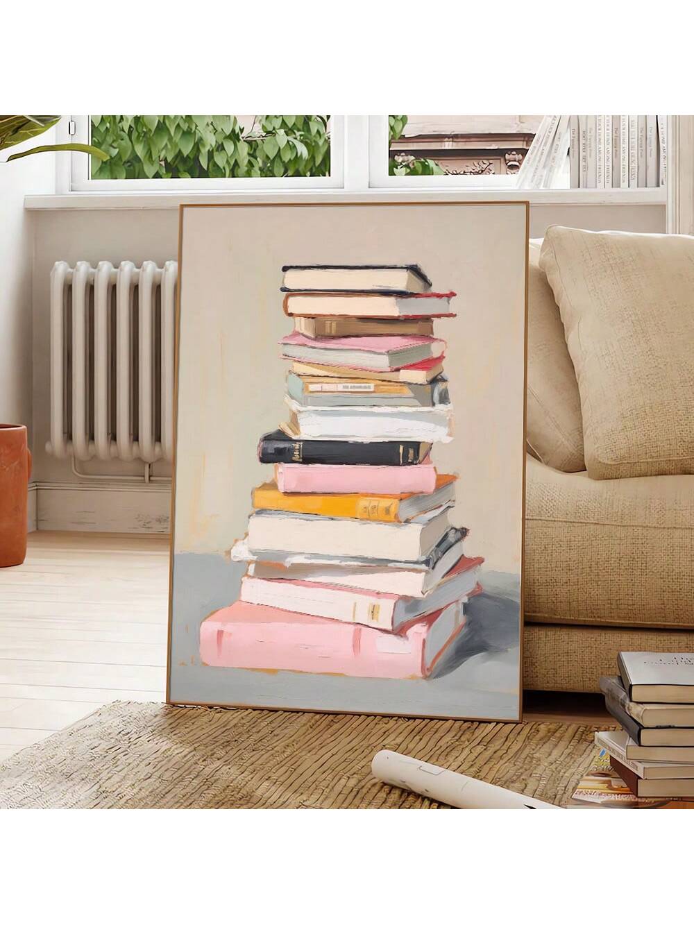 Calling all bookworms with impeccable taste! This vibrant pink canvas poster celebrates the joy of getting lost in a good story with retro Y2K flair. Perfect for dorm rooms, cozy reading nooks, or any space that deserves a pop of nostalgic charm, this piece combines vintage aesthetics with modern style. The bold, eye-catching design makes it an instant conversation starter that speaks to literary lovers everywhere. Hang it up and let your walls do the talking—because nothing says "I'm cool" quite like ownin