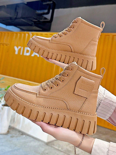 Stylish and Comfortable High Top Sneakers for Autumn and Winter