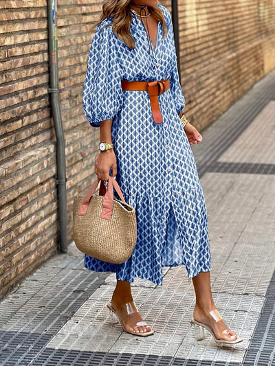 Create Your Own Style: Women's Casual Daily Wear Printed Dress