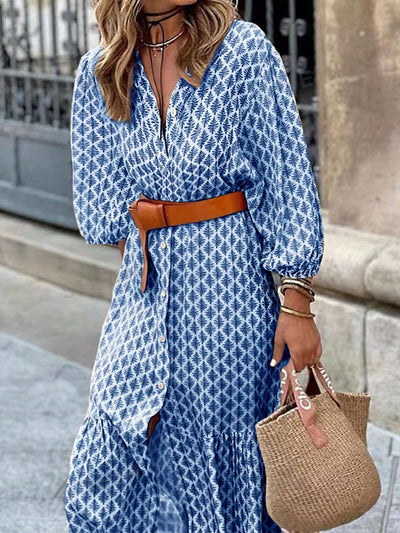 Create Your Own Style: Women's Casual Daily Wear Printed Dress