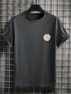 Stylish Men's Round Neck Casual Commute T-Shirt - Perfect for Everyday Wear