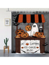 Spooky Ghost Waterproof Shower Curtain with 12 Hooks: Halloween Decor Must-Have