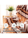 Cozy Comfort: Double-Sided Printed Flannel Blanket for All Seasons