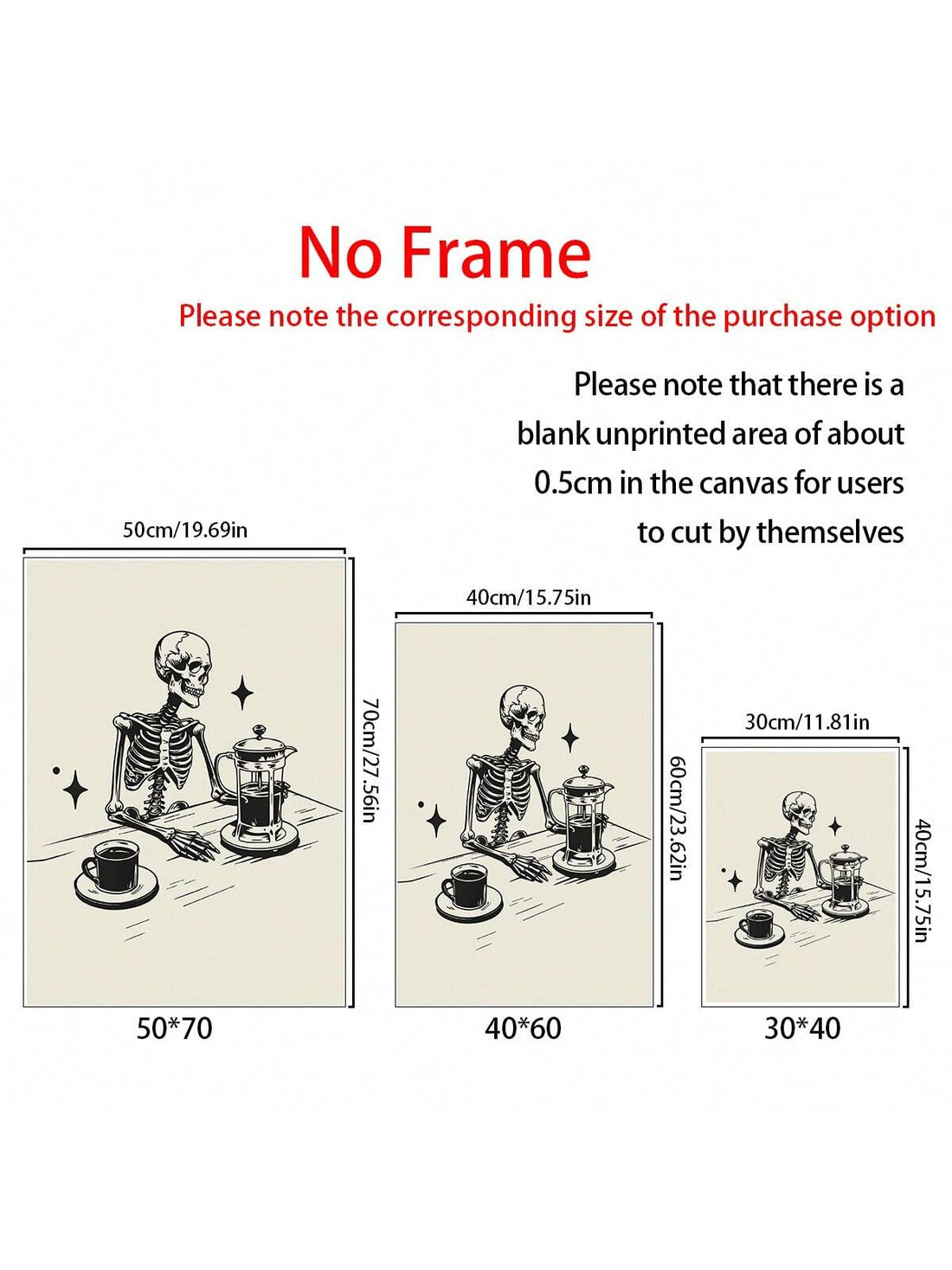 Introducing our Funny Halloween Coffee Wall Art Set, the perfect addition to your coffee bar this spooky season. These witty and whimsical prints will bring a touch of fun to your decor while also adding a festive Halloween vibe. Elevate your coffee experience with this spooky set.