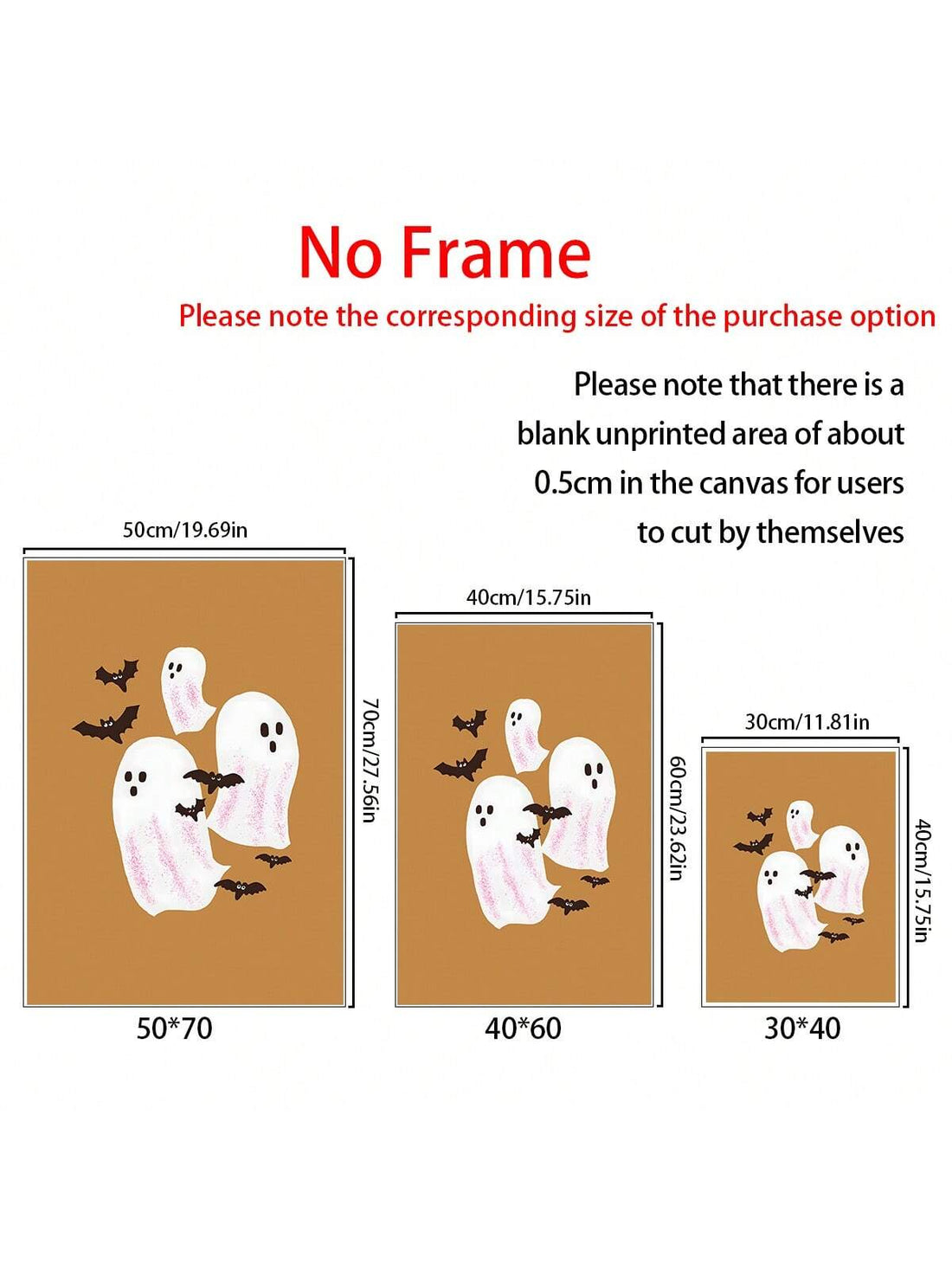 Elevate your Halloween home décor game with this Spooky Prints 3-Piece Set. These high-quality prints feature hauntingly beautiful designs that will enhance any room. Made with premium materials, these prints will add just the right amount of spook to your holiday. Perfect for horror enthusiasts and seasonal decorators alike.