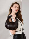 Chic Leopard Print Faux Fur Puffy Handbag – Elevate Your Style