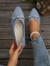 Chic Hollow Out Flats: Stylish Slip-On Shoes for Fall/Winter