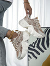 Stylish Sporty Mesh Chunky Sneakers - Perfect for Summer Vacation