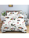 Festive Christmas Tree Duvet Cover Set - Cozy Holiday Bedroom Decor