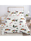 Festive Christmas Tree Duvet Cover Set - Cozy Holiday Bedroom Decor