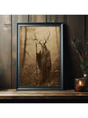 Gothic Mystery Skull Art Poster - Ideal Bedroom Decor and Autumn Wall Décor