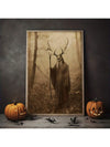 Gothic Mystery Skull Art Poster - Ideal Bedroom Decor and Autumn Wall Décor