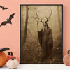 Gothic Mystery Skull Art Poster - Ideal Bedroom Decor and Autumn Wall Décor