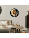 Celestial Charm: Moon & Sun Metal Wall Sign for Stylish Home & Bar Decor