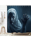 Spooky Old Man Printed Waterproof Shower Curtain - Perfect Halloween Bathroom Decor